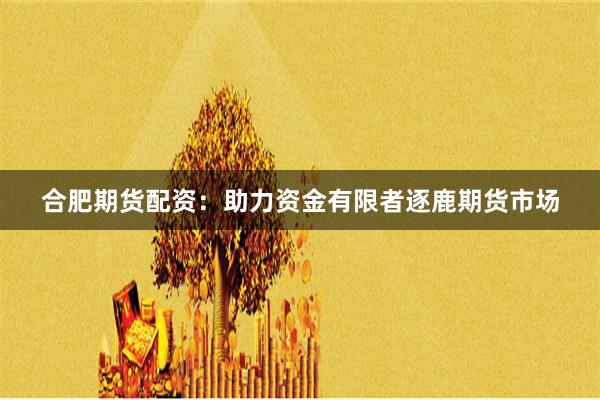 合肥期货配资：助力资金有限者逐鹿期货市场